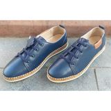 Bulldozer 231749 Kadın Hakiki Deri Smart Casual Spor Ayakkabı - Lacivert