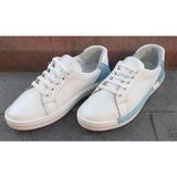 Bulldozer 231759 Kadın Hakiki Deri Sneaker Ayakkabı - Beyaz