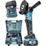 Bulldozer Çift Akülü Taşlama Spirel Makinesi 58v Blue Pro Şarjlı Taşlama Makinesi - -