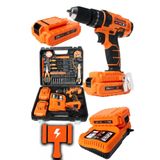 Bulldozer Maximum 36 Parça Darbeli Akülü Vidalama Şarjlı Matkap