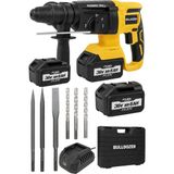 Bulldozer Pro 36 V Kömürsüz Şarjlı Çift Akülü Kırıcı Delici Matkap