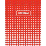 Bullet Dotted Journal: A 200-Page Dot Grid Notebook with Quotes & Prompts for Reflection, Healing, and Goal-Setting 8.5” x 11” | Glossy Softcover | Red Dots Design