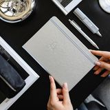 Bullet Journal Noktalı Defter 140 Gr. 80 Yaprak Silver Glow - Standart
