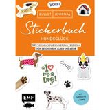 Bullet Journal Stickerbuch – Hundeglück: 650 Tierisch-Süße Sticker Zum Verzieren Von Geschenken, Alben Und Mehr – Mit Fun Facts Und Tipps – Alle Aufkleber Mit Beschreibbarer Oberfläche