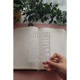 Bullet Journal Tasarım Şablon Cetvel