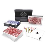 Bullets Playing Cards Mermi Oyun Kartları Su Geçirmez Plastik Oyun Kartları - Köprü Boyutu - Standart Endeks - Poker Kartları Oyun Kartı Güverte Skat Kartları Çift Pakette - 2 Köşe İşareti