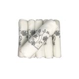 Bulteks Simli Nakışlı Kadife Desen 3 30x50 cm Havlu