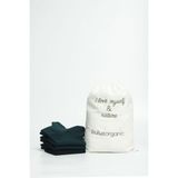 Buluş Organic 3'lü Karışık Renk Nefti Özel Topuk Teknolojili Viskon Kadın Patik Çorap - Çok Renkli - 36 - 40