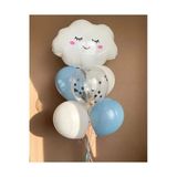 Bulut Balon Set Bulut Konsept Balon Buketi Gökyüzü Doğum Günü Balon Set