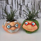 Bulut Dede-Nine Saksı Set Ikili Yeşil