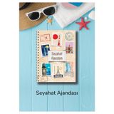 BULUT DİJİTAL Seyahat Ajandası / Gezi Planlama & Anı Defteri / Yolculuk Günlüğü / 41yaprak/82 Sayfa