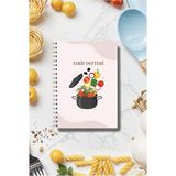 BULUT DİJİTAL YEMEK TARİF DEFTER /100 YAPRAK /15cm x 21cm