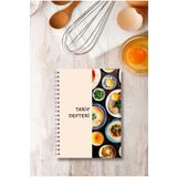 BULUT DİJİTAL YEMEK TARİF DEFTERİ / 100 Yaprak /15cm x 21cm