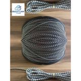 Bulut Dizayn 10 Metre Cam Balkon Plastik Boncuklu İp Zincirleri Boncuk Çapı 4.5 mm Gri