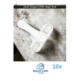 Bulut Dızayn - 10Ad. Beyaz Pencere Emniyet Kilidi Cocuk Hirsiz Kilidi Cekmeli Pvc