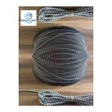 Bulut Dizayn-10Metre Cam Balkon Plastik Boncuklu Ip Zincirleri Boncuk Capi 4.5Mm (Grı)