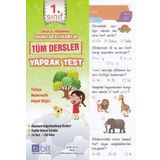 Bulut Eğitim Ve Kültür Yayınları 1. Sınıf Tüm Dersler Çek Kopart Yaprak Test
