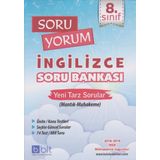 Bulut Eğitim ve Kültür Yayınları 8. Sınıf Soru Yorum İngilizce Soru Bankası