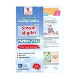 Bulut Eğitim ve Kültür Yayınları Eğitim 5. Sınıf Sosyal Bilgiler Yaprak Test