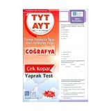 Bulut Eğitim ve Kültür Yayınları Eğitim TYT AYT Coğrafya Çek Kopar Yaprak Test