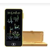 Bulut Writing Tablet LCD 6,5 Inç Dijital Kalemli Çizim Yazı Tahtası ve Kalemlik Grafik Not Eğitim Tableti - Açık Sarı