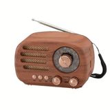 BulutRetail Ahşap Retro Radyo