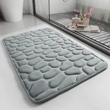 BulutRetail Memory Kaydırmaz Banyo Paspası Gri
