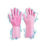 BulutRetail Sihirli Isıya Dayanıklı Silikon Çok Amaçlı Bulaşık Eldiven Fırçası Magic Gloves