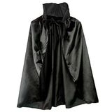 BulutRetail Siyah Renk Yakalı Halloween Pelerini 90 cm