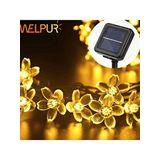 BulutRetail Solar Çiçekli Dekoratif 30 Led Bahçe Lambası
