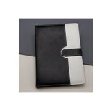 BulutRetail Tarihsiz Ajanda Defter Siyah Beyaz Renk