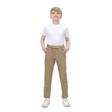 bulutteks ATİBA okul keten pantolon unisex bej (camel rengi) kıyafetleri üniforması çocuk genç