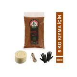 Bulvar Baharat Gurme Geleneksel Sucuk Yapım Seti 5 Kg Kıyma Için (380g Sucuk Baharatı+5m Bağırsak+bağlama Ipi+eldiven)