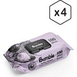 BUMBLE HANIMELİ ISLAK MENDİL 100 YAPRAK 4'LÜ PAKET - ıslak mendil