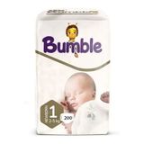 Bumble No:1 Yenidoğan 200 Adet Bebek Bezi