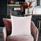 Bumedo Soho Kumaş Dekoratif Kırlent Yastık Kılıfı - 42 x 42 cm (4, Krem)