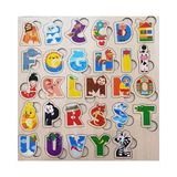 Bumerang Yayınları Ahşap Puzzle - Harfler ve Yazı Tahtası