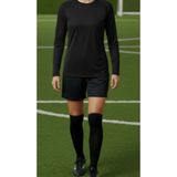 bumerangspor Kadın Micropolyester Uzun Kollu Futbol İçlik- Siyah