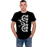 BUMETA Bisiklet Bicycle Rider's Biker Tişört T-Shirt - Siyah
