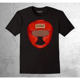 BUMETA Box Boxing Kask Ring Muay Thai Tişört Çocuk T-Shirt - 7 - 8 Yaş - Siyah