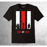 BUMETA Full Of Rock Rock'n Roll Metal Müzik Tişört Çocuk T-Shirt - 9 - 10 Yaş - Siyah