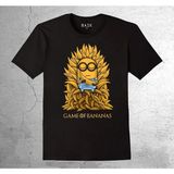 BUMETA Game Of Bananas Muz Oyunları Minions Tişört Çocuk T-Shirt - 3 - 4 Yaş - Siyah