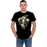 BUMETA Gang Banana Guns Mafia Eşkiya Muz Tişört T-Shirt - Siyah