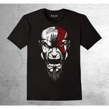 BUMETA God Of War Silüliet Game Ps5 Tişört Çocuk T-Shirt - 1 - 2 Yaş - Siyah