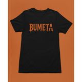 Bumeta Halloween Bumeta Logo Unisex Tişört T-Shirt - Siyah - XL