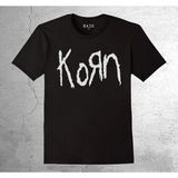 BUMETA Korn Metal Music Müzik Group Heavy Metal Tişört Çocuk T-Shirt - 3 - 4 Yaş - Siyah