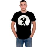 BUMETA Kurt Wolf Saksafon Music Dolunay Tişört T-Shirt - XS - Siyah