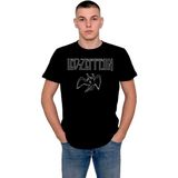 BUMETA LED Zeppelin Metal Group Heavy Metal Tişört T-Shirt - 2XL - Siyah