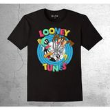BUMETA Looney Tunes Çizgi Film Tazz Bugs Bunny Duffy Duck Tişört Çocuk T-Shirt - 3 - 4 Yaş - Siyah