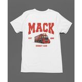 Bumeta Mack Arabalar Cars Şimşek Mcqeen Unisex Tişört T-Shirt - Siyah